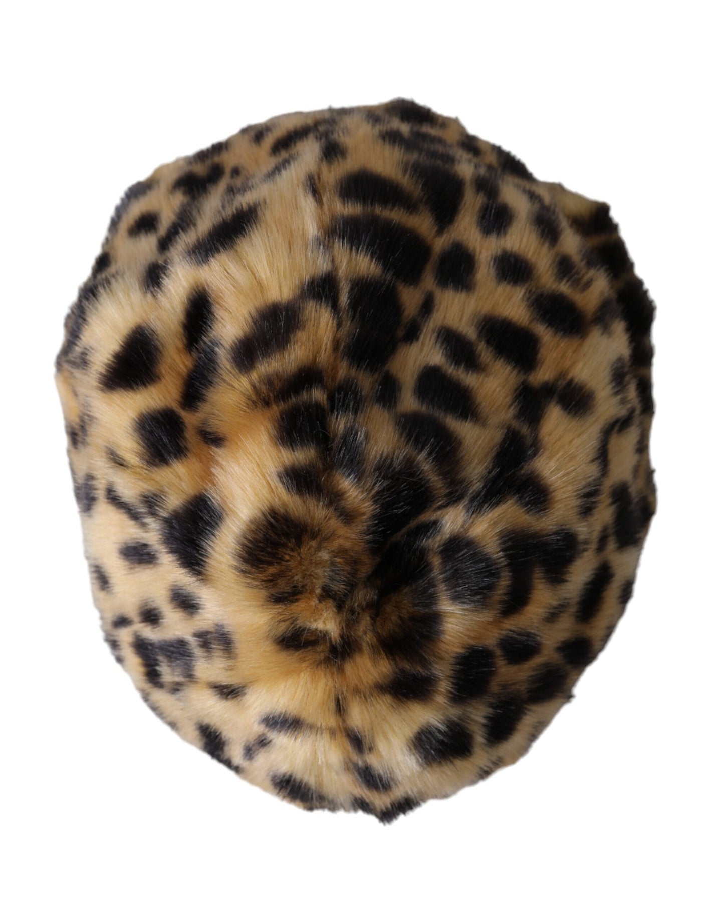 Dolce &amp; Gabbana Brun Leopard Pels Dame Bucket Hat