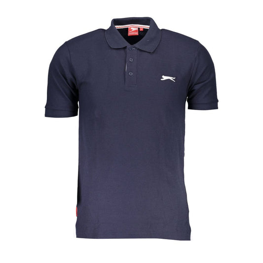 Slazenger blå bomuld poloshirt