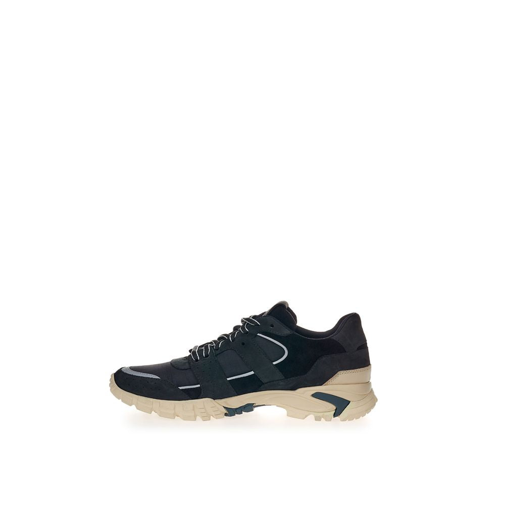 Lardini sort ruskind sneaker