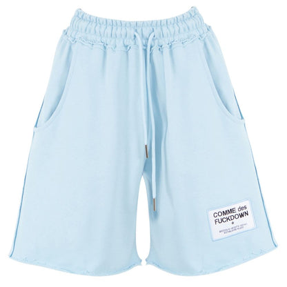 Comme Des Fuckdown Lyseblå Bomuldsshorts