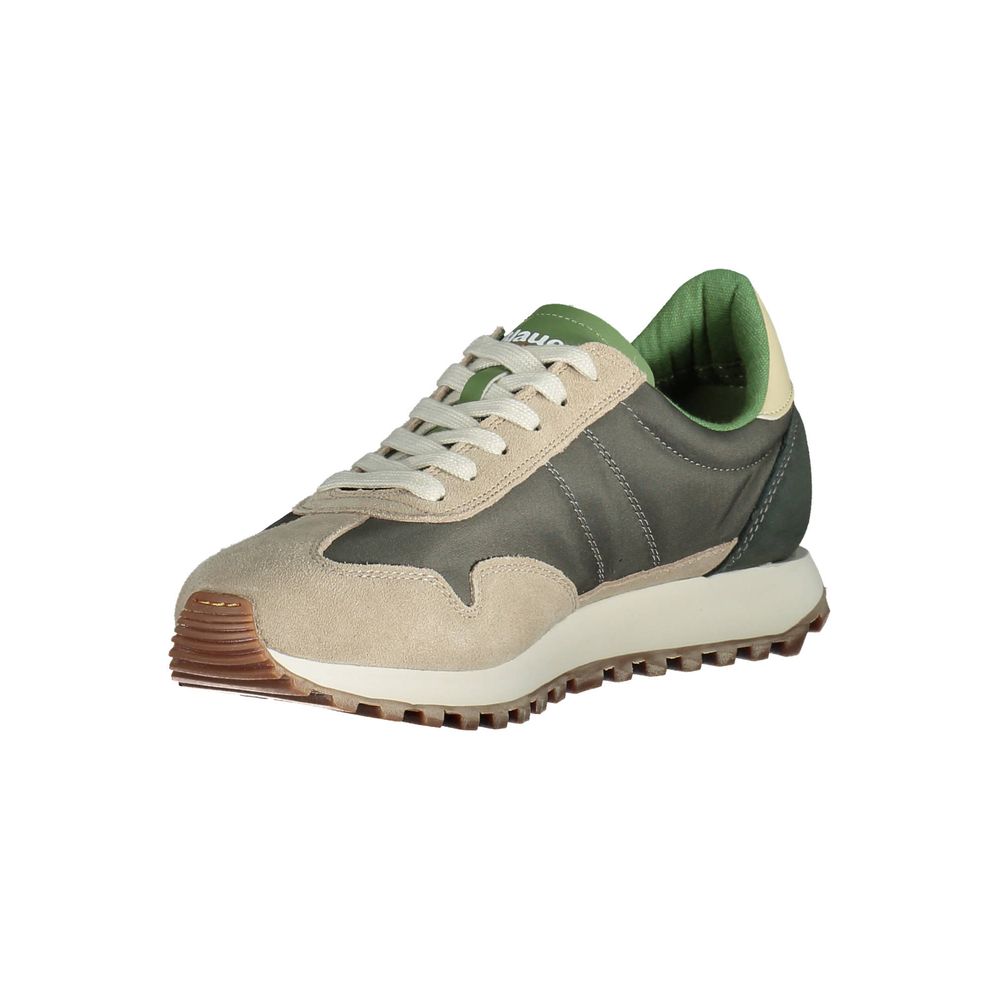 Blauer Beige Polyester Sneaker til mænd