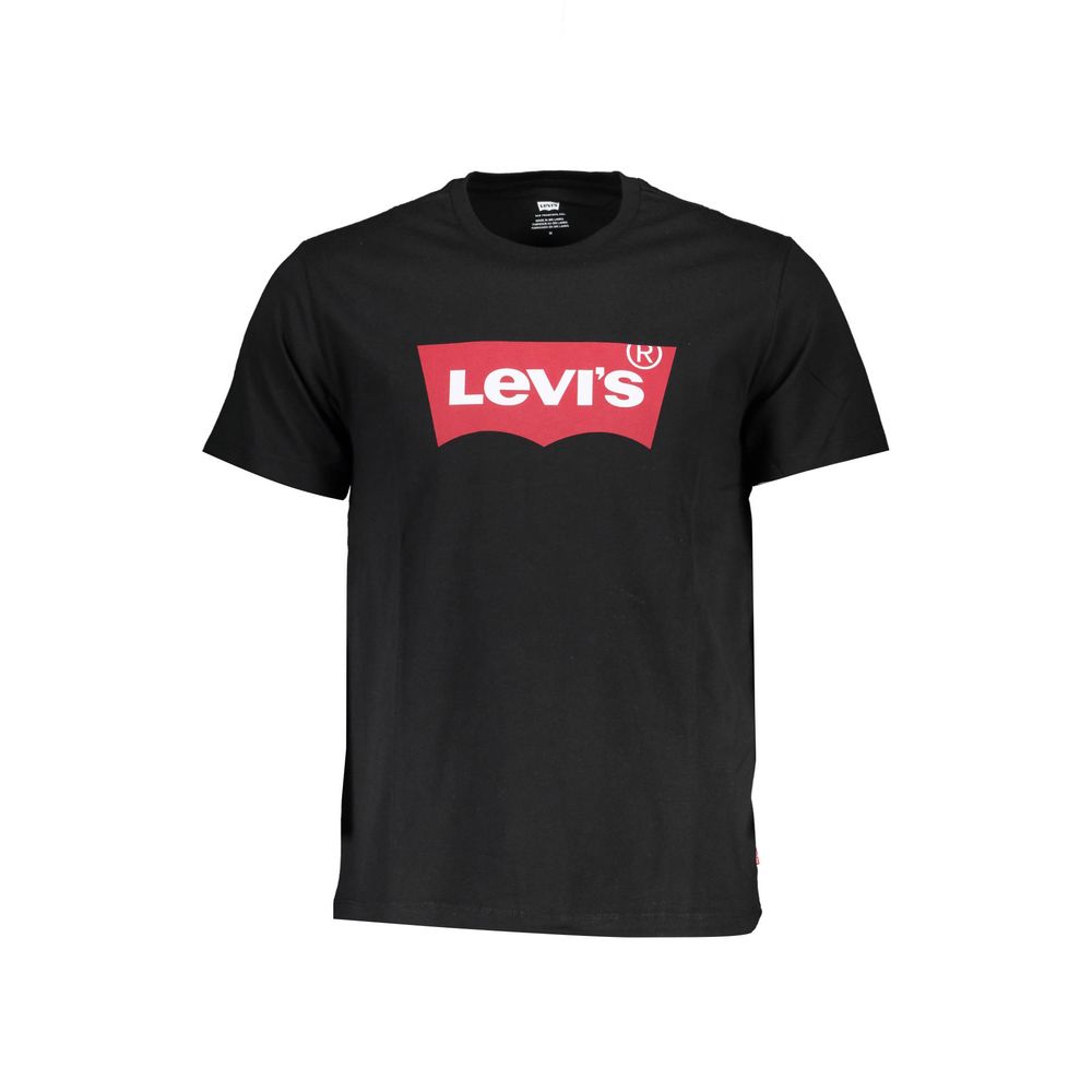 Levi's Black Cotton Herre T-shirt