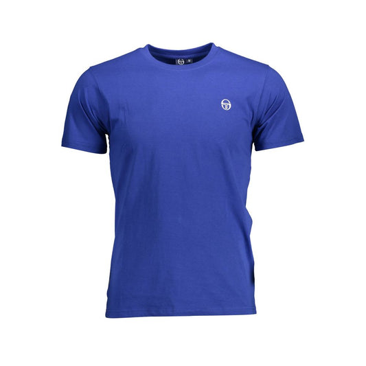 Sergio Tacchini blå T-shirt i bomuld