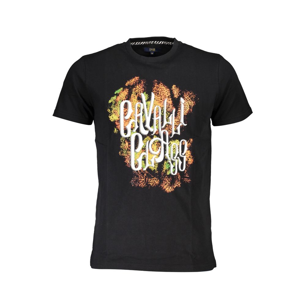 Cavalli klasse sort bomuld T-shirt