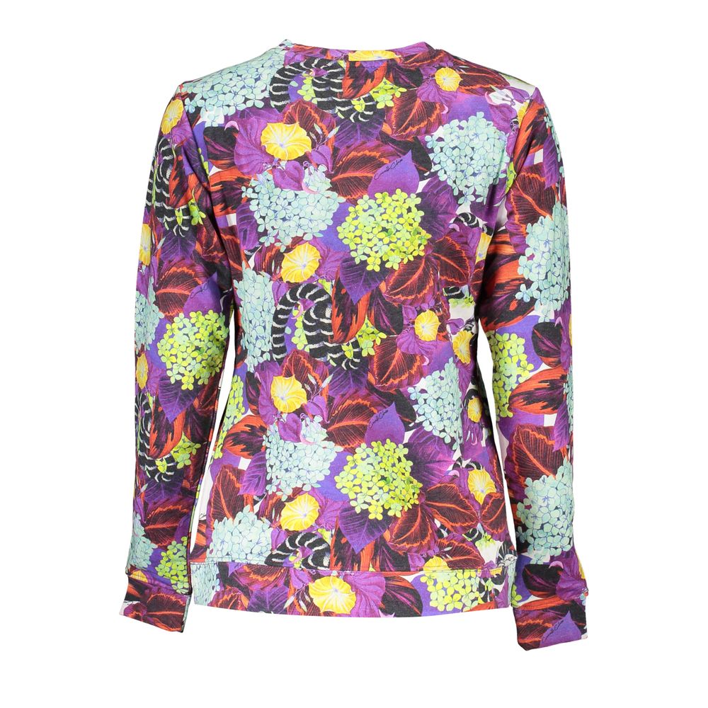 Cavalli Class elegant lilla sweater med rund hals