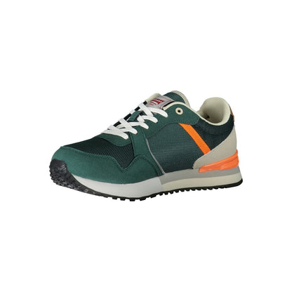 Carrera Green Polyester Sneaker