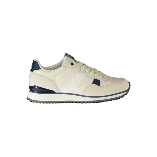 Napapijri hvid polyester sneaker