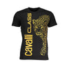 Cavalli Class Black Cotton T-Shirt