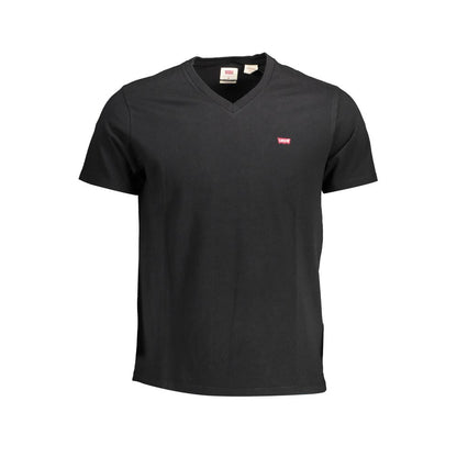 Levi's Black Cotton Herre T-shirt