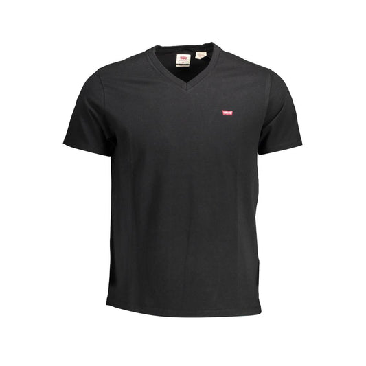 Levi's Black Cotton Herre T-shirt