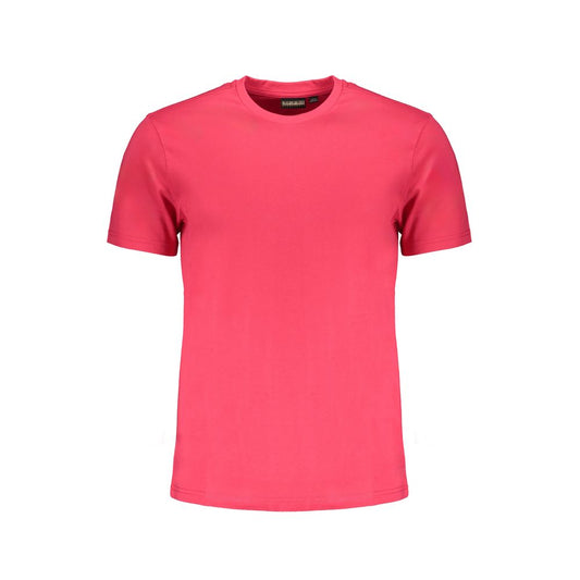 Napapijri Pink Cotton T-Shirt