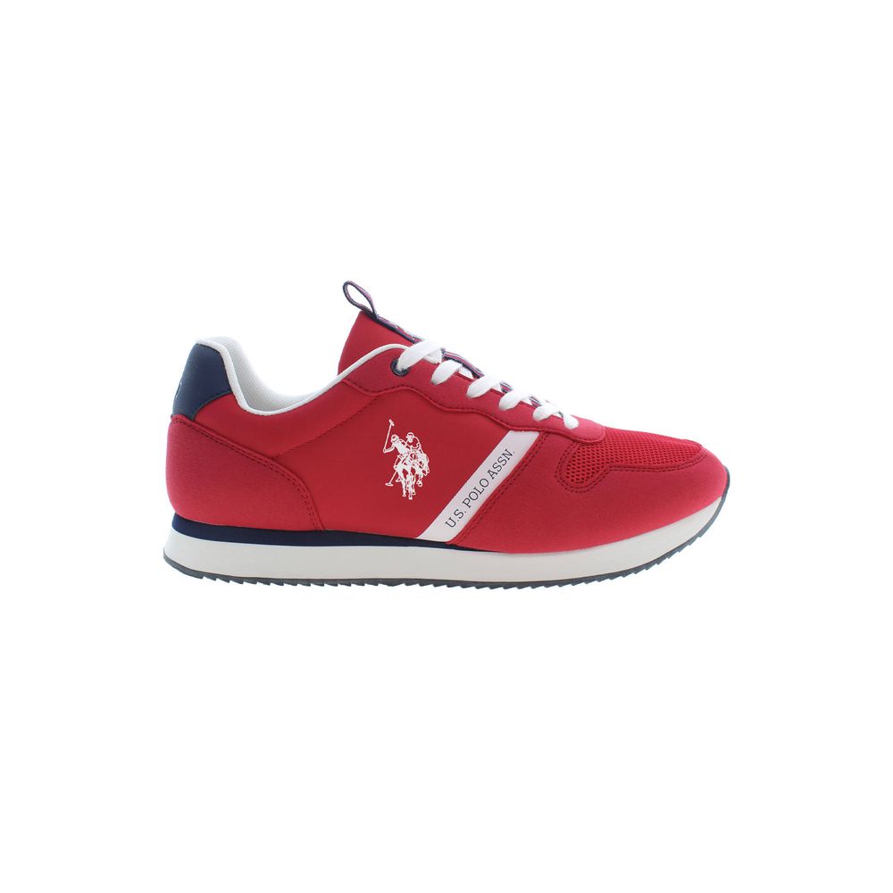 US POLO ASSN. Rød polyester sneaker til mænd