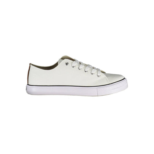 Carrera hvid polyester sneaker