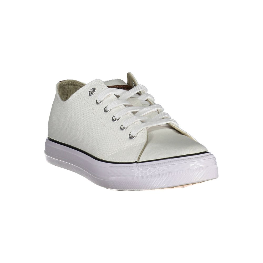 Carrera hvid polyester sneaker