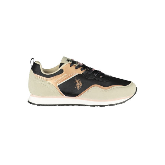 US POLO ASSN. Sort polyester sneaker