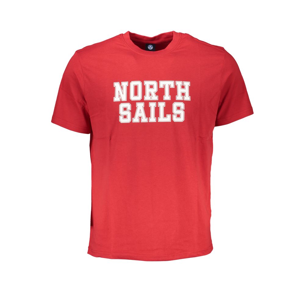 North Sails Red Cotton T-Shirt