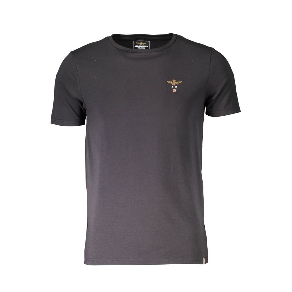 Aeronautica Militare sort bomuld T-shirt