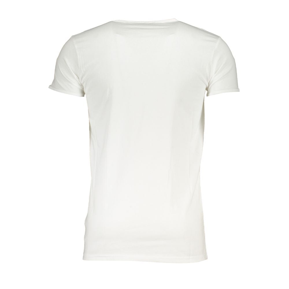 Cavalli klasse hvid bomuld T-shirt