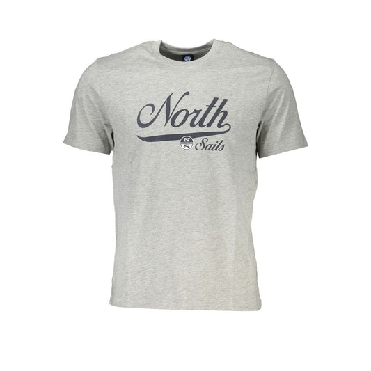 North Sails Grå T-shirt i bomuld