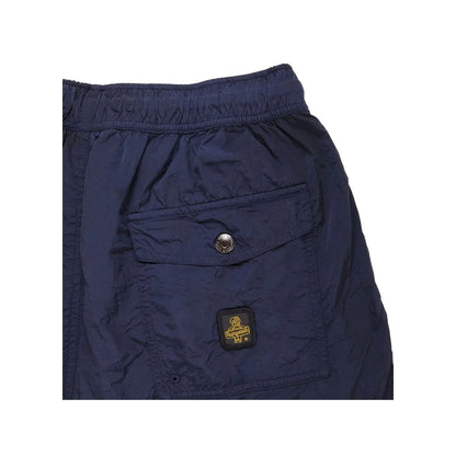 Refrigiwear Blue Nylon Men Swim Trunks