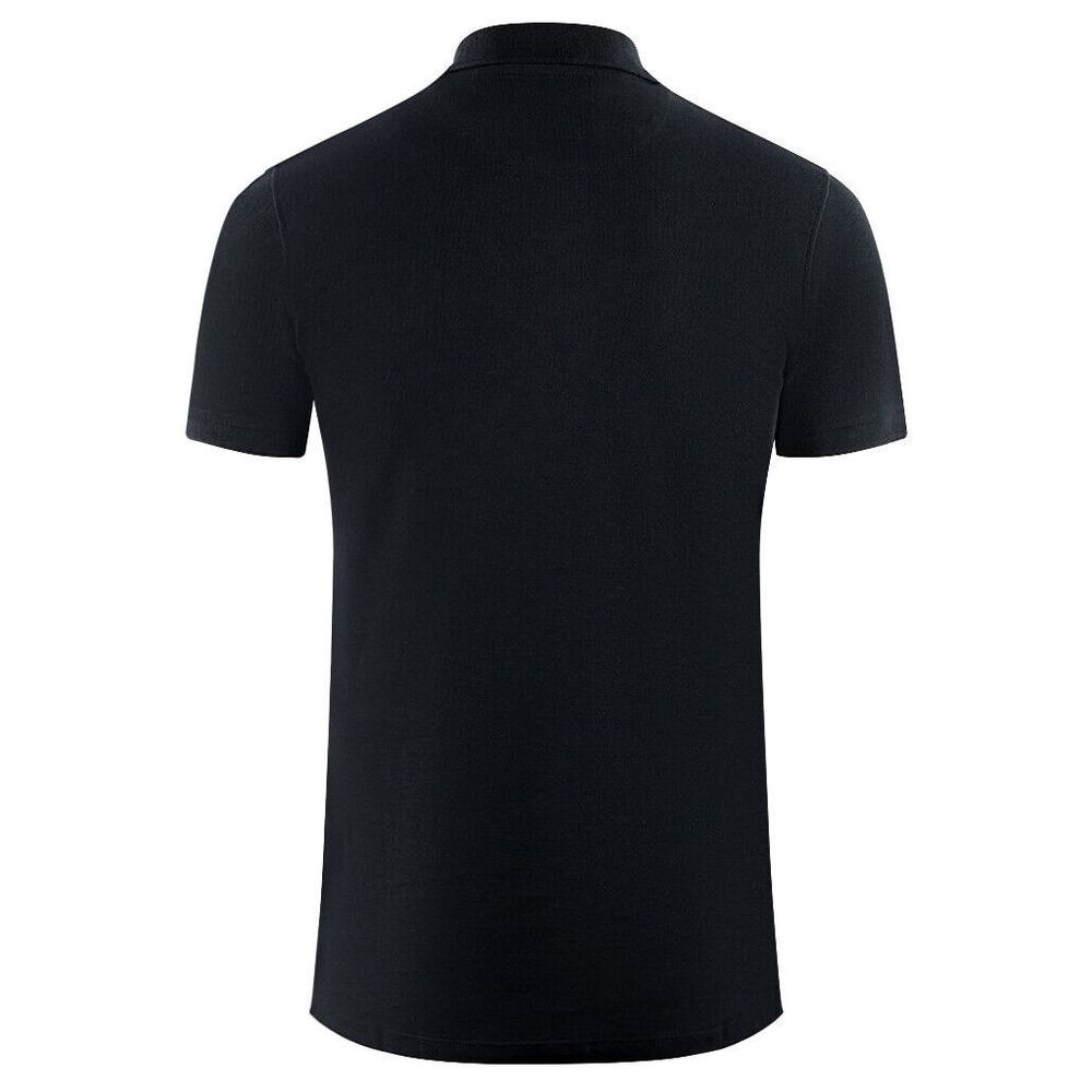 Aquascutum Elegant Contrast Logo Bomuld Poloshirt