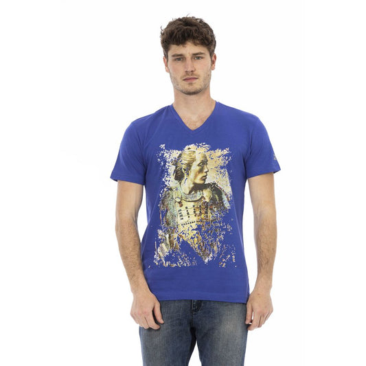 Trussardi Action Blå Bomuld Herre T-shirt