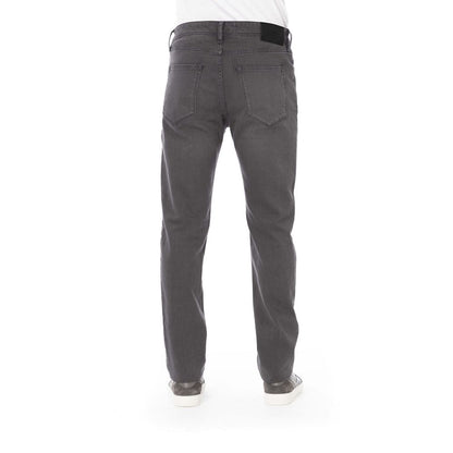 Baldinini Trend Grå Bomuld Herrejeans