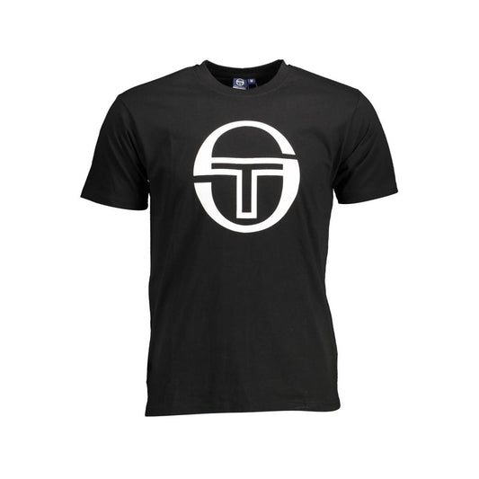 Sergio Tacchini sort bomuld T-shirt