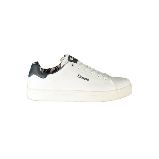 Carrera hvid polyester sneaker