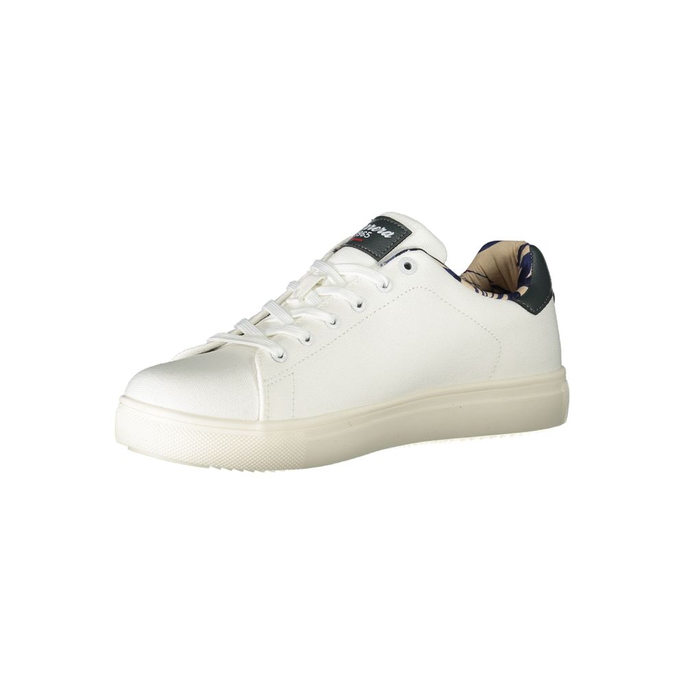 Carrera hvid polyester sneaker