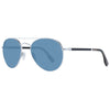 Zegna Couture Silver Men Sunglasses