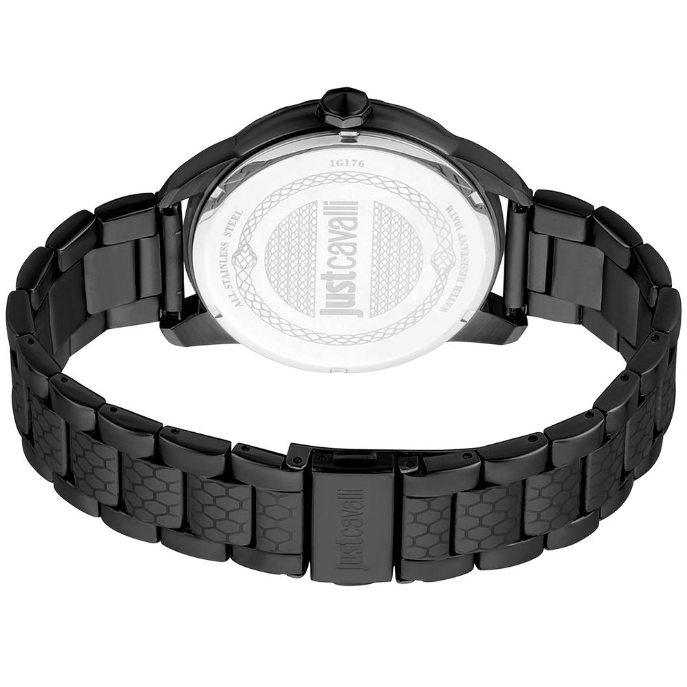 Just Cavalli Black Men Watch