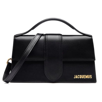 Jacquemus Black Leather Crossbody Bag