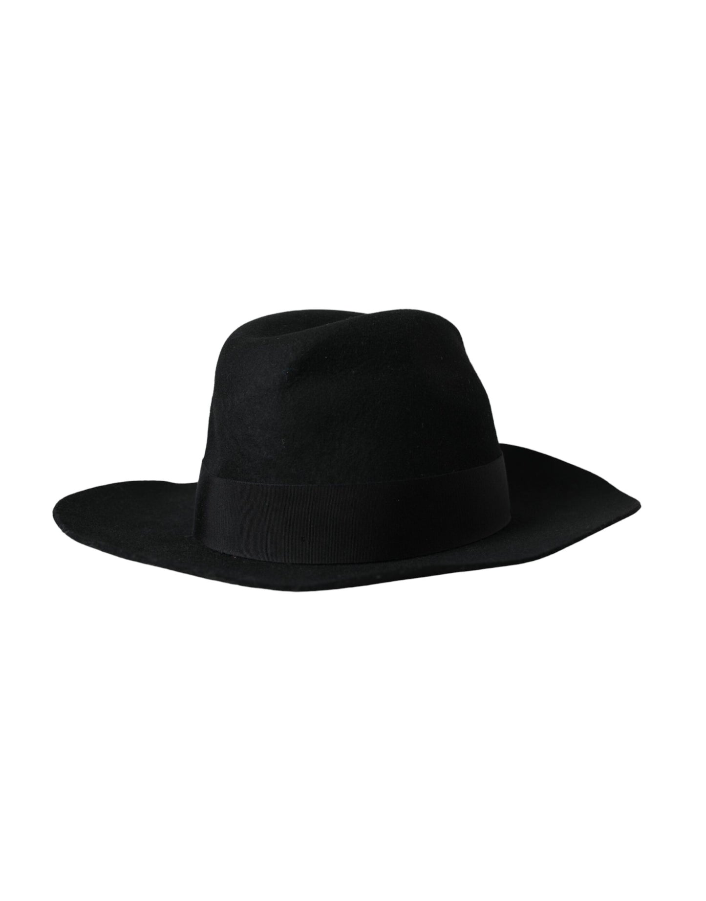 Dolce &amp; Gabbana Black Rabbit Fedora Trilby Damehat