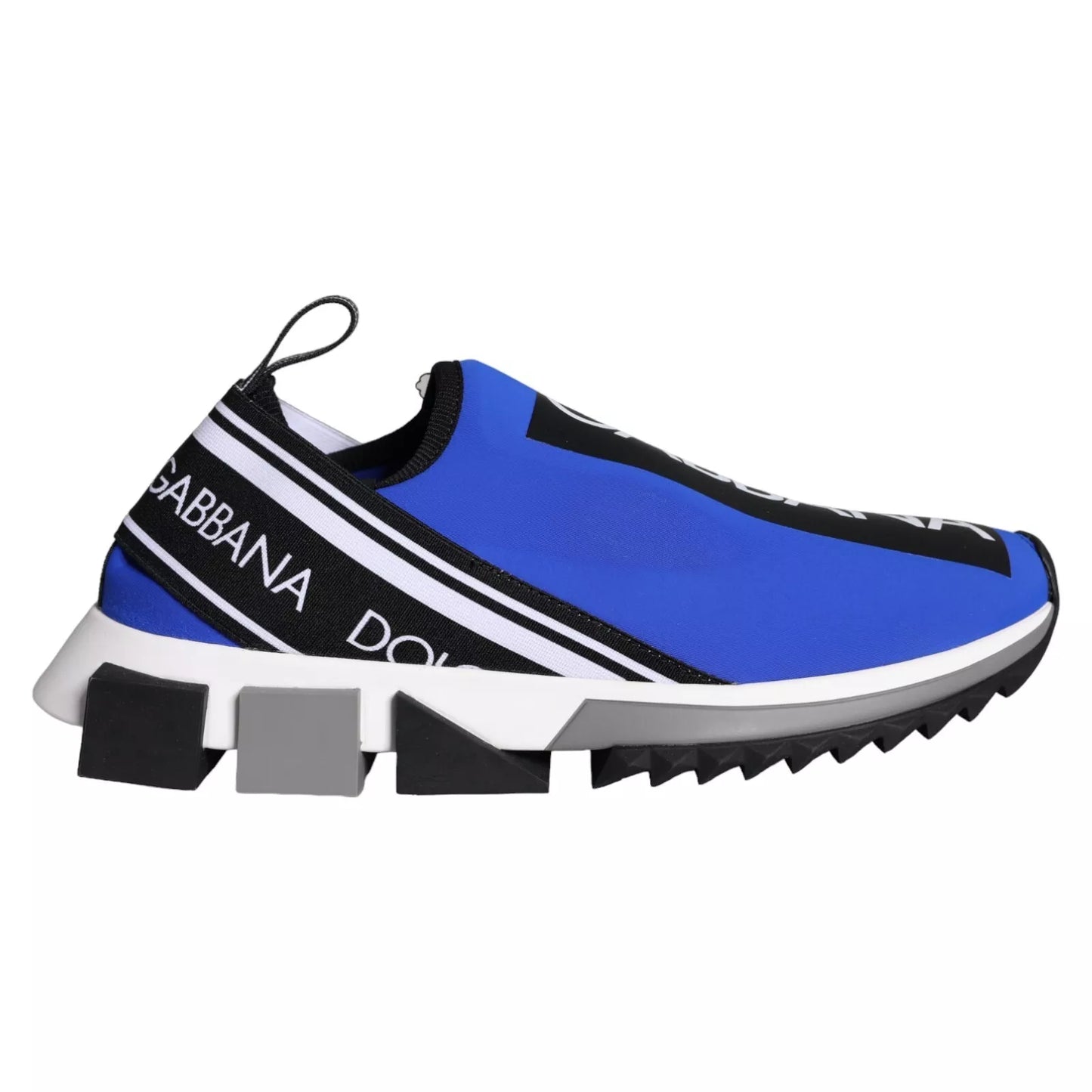Dolce &amp; Gabbana Blå Logo Lave Sorrento Sneakers Sko
