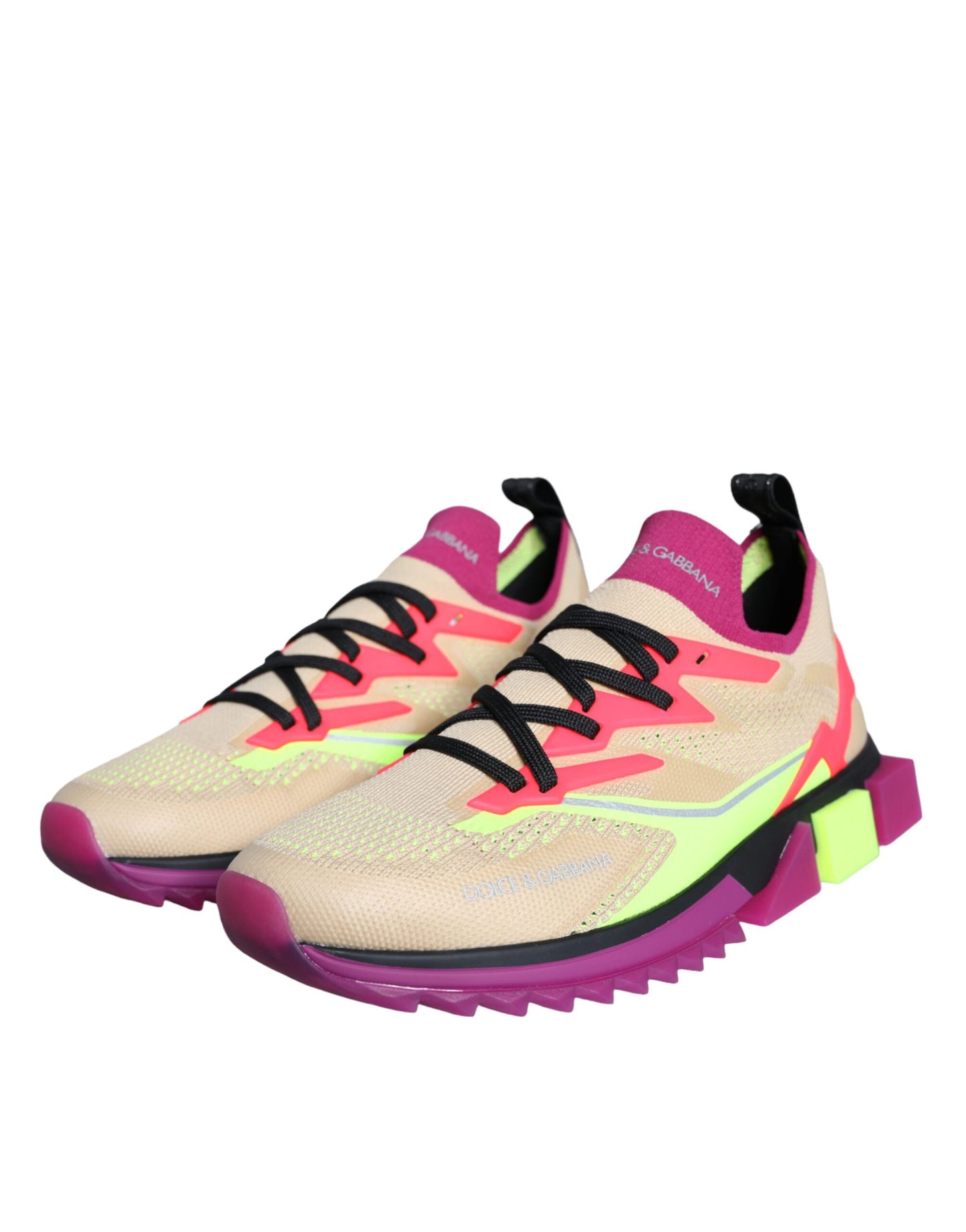 Dolce &amp; Gabbana Multicolor Super King Low Top Sneakers Sko