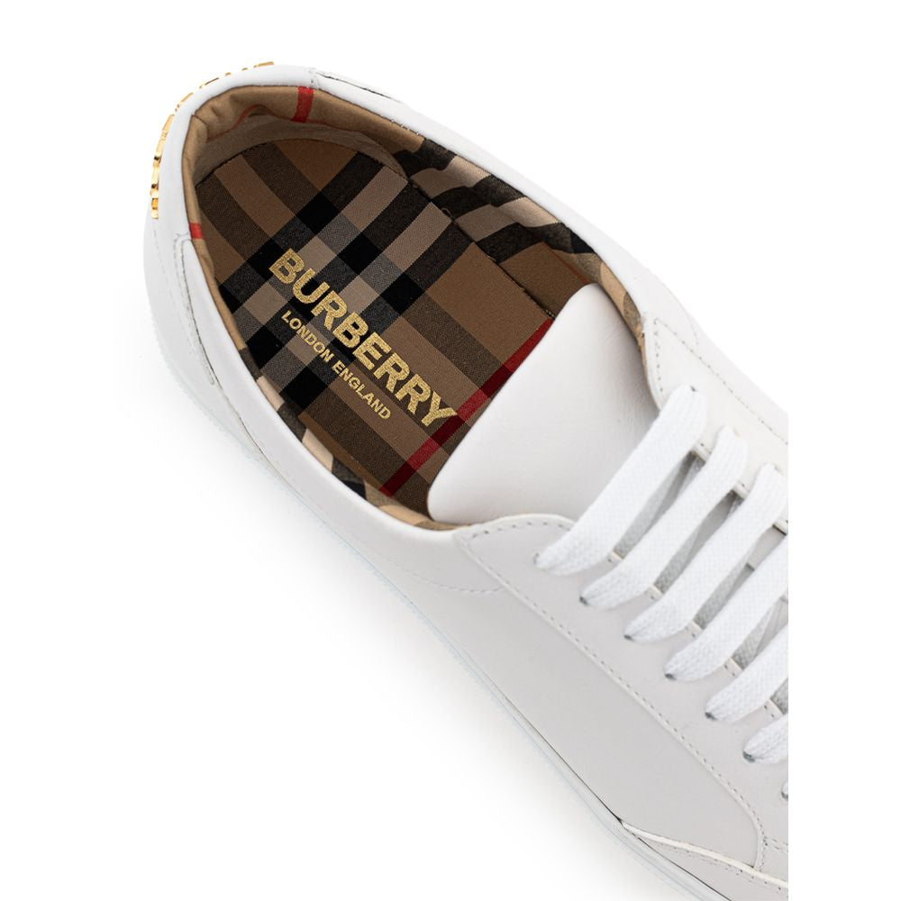 Burberry hvid læder sneaker