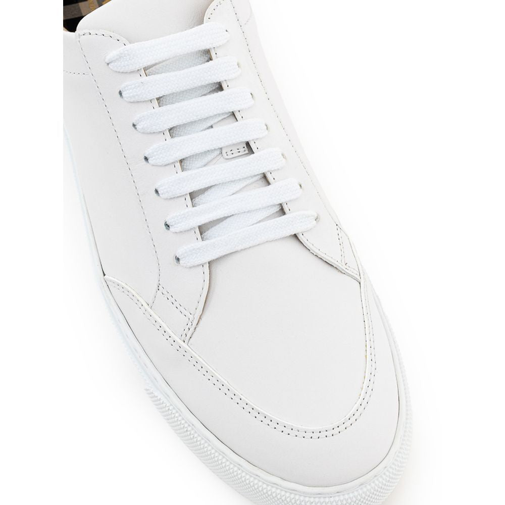 Burberry hvid læder sneaker