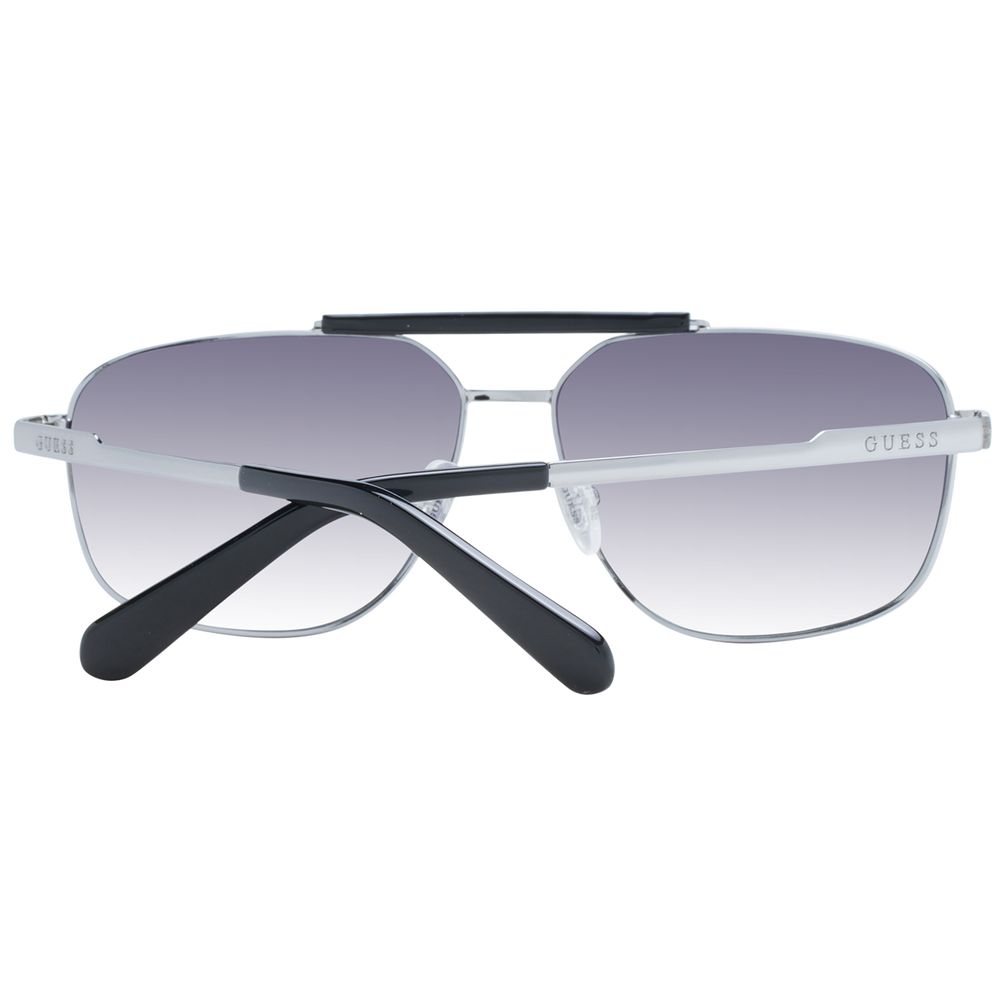 Guess Silver Men Sunglasses