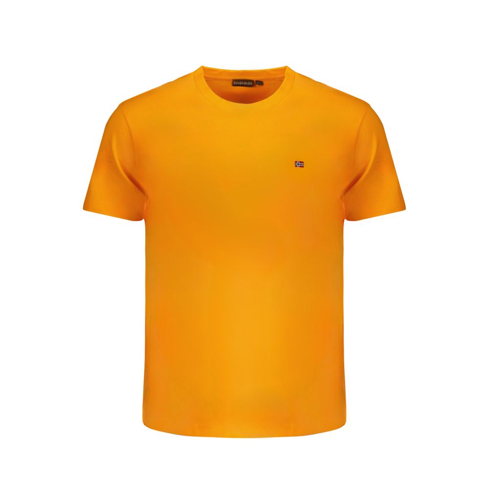 Napapijri Orange T-shirt i bomuld