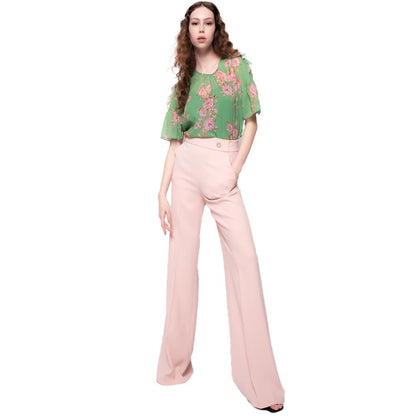 PINKO Pink Polyester Women's Pant