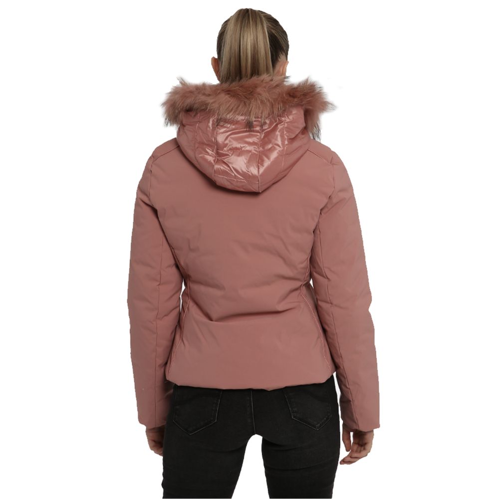 Ja Zee Pink Nylon Jakker &amp; Frakke