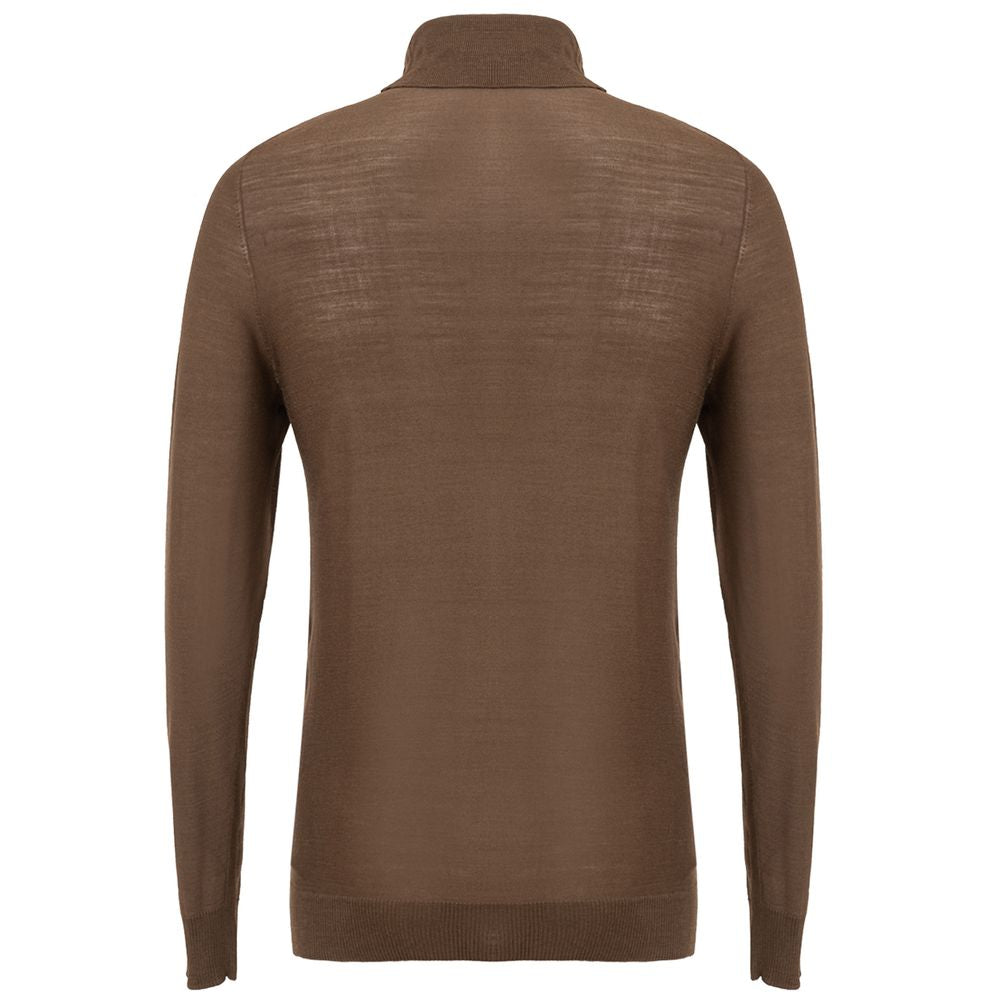 Brioni brun cashmere sweater