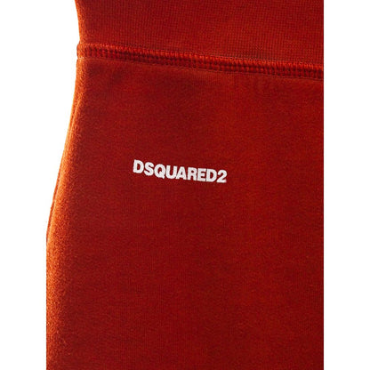 Dsquared² røde bomuldsjeans og -bukser