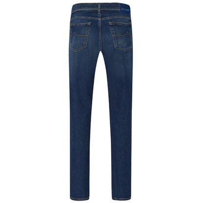 Jacob Cohen Blå Bomuld Jeans &amp; Bukser