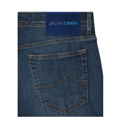 Jacob Cohen Blå Bomuld Jeans &amp; Bukser