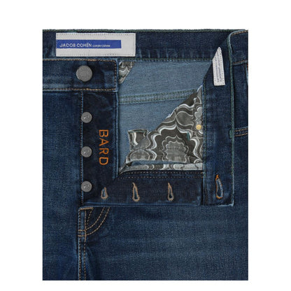 Jacob Cohen Blå Bomuld Jeans &amp; Bukser