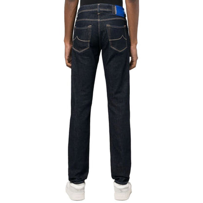 Jacob Cohen Blå Bomuld Jeans &amp; Bukser