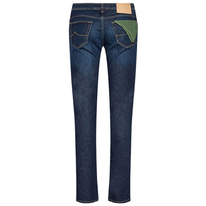 Jacob Cohen Blå Bomuld Jeans &amp; Bukser
