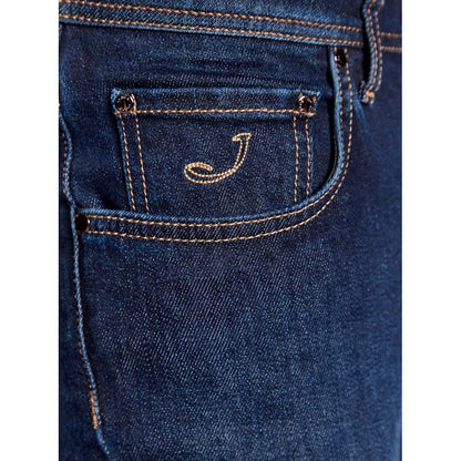Jacob Cohen Blå Bomuld Jeans &amp; Bukser